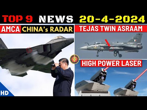 Indian Defence Updates : AMCA on Chinese Radar,Tejas Twin ASRAAM,New High Power Laser,HMDS on Jaguar