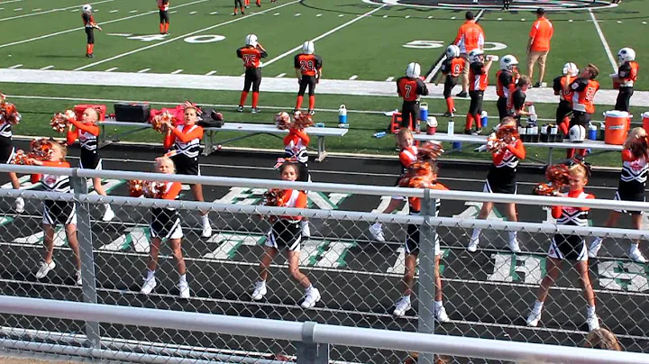 GYF Sept 8, 2012 cheerleading-Go Panthers