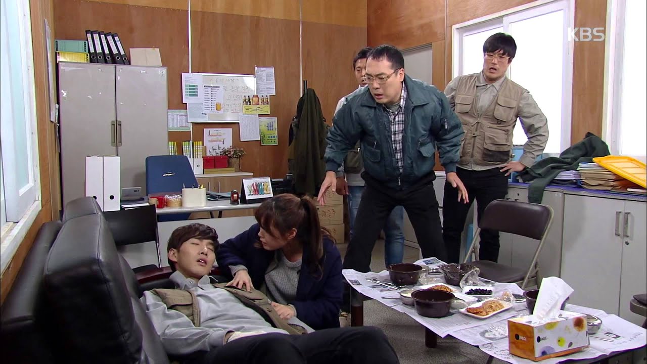 [kbs world] 우리집 꿀단지 - 송지은, 일하다가 쓰러진 이재준에 ‘당황’.20151111