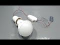 Free Energy Experiment Using DC Bulb _ New Science Project