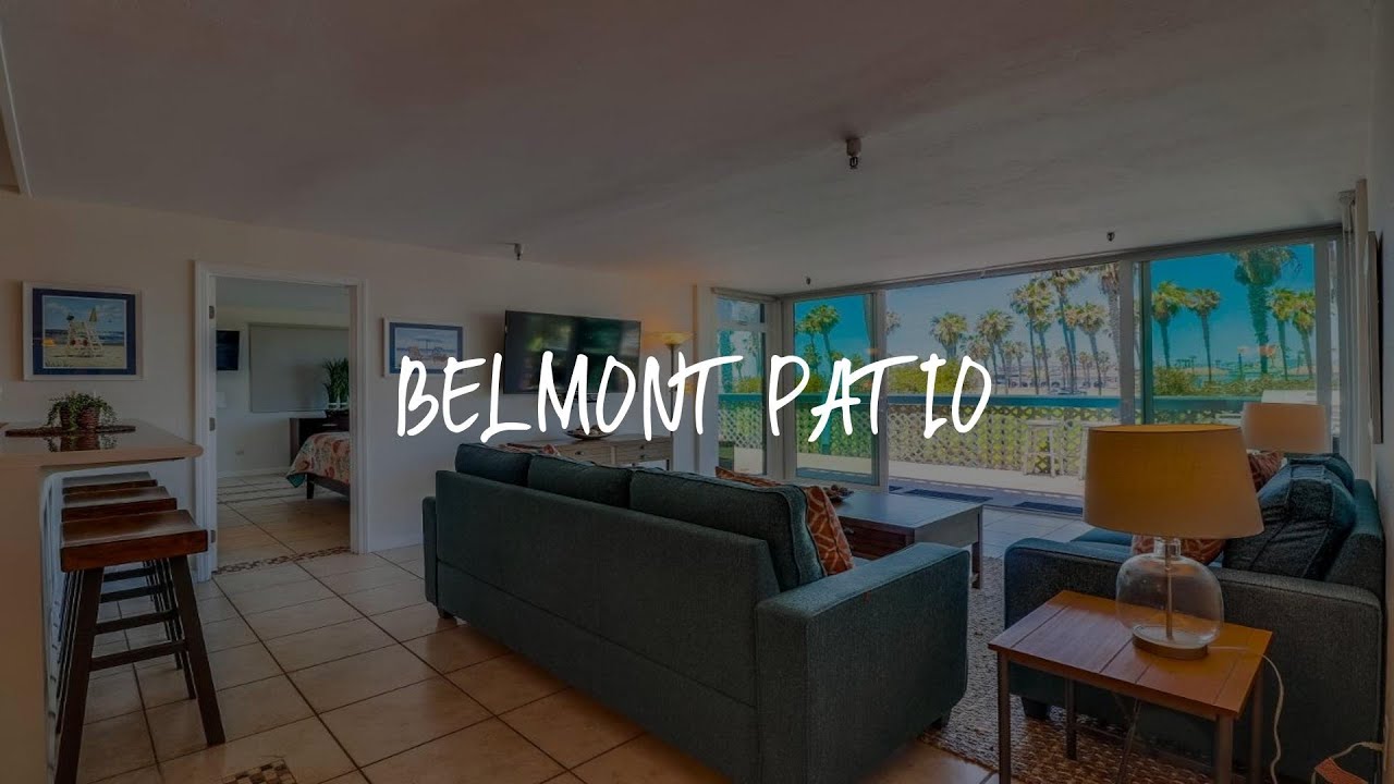 Belmont Patio Review San Diego , United States of America YouTube