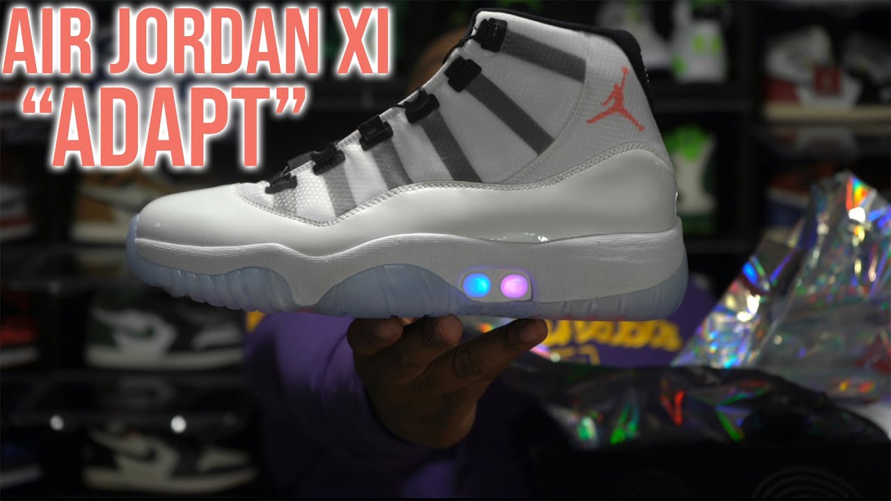 THE AUTO LACING AIR JORDAN  ADAPT SNEAKER REVIEW! ARE THEY WORTH $