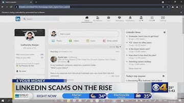 Watch for more scams on LinkedIn