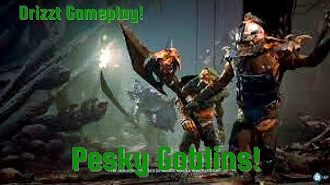 Dark Alliance | Drizzt Gameplay | Act 1 Goblins at the Gates