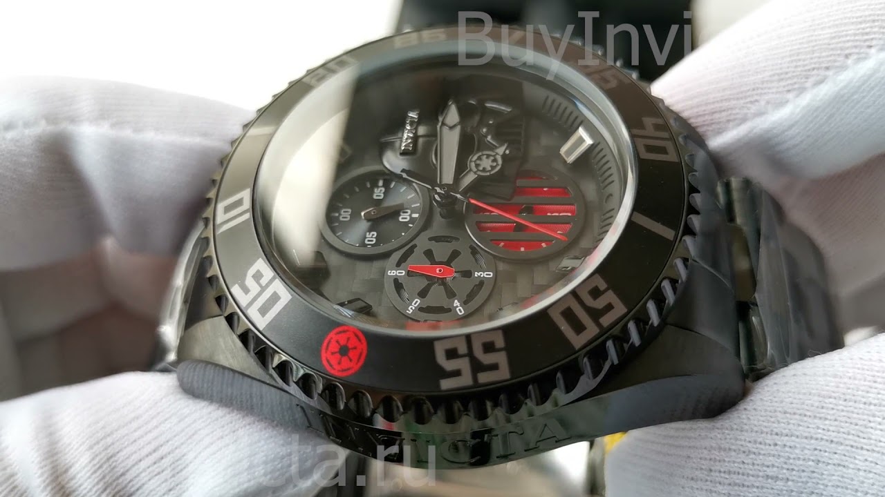 Invicta Pro Diver Star Wars Darth Vader 34624 Watch | Мужские Часы Инвикта Стар Ворс Дарт Вейдер