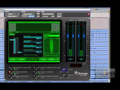 MixCoach Playbook - How I use iZotope Ozone part 1