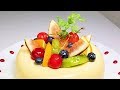 ババロアの作り方（初心者向け♪）Bavarian cream with plenty of fruits Recipe