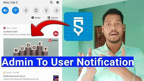 send notification to user project  in sketchware pro #AndroidAppdeveloper#sketchware #aauraparti
