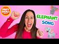Animal Song for Children | Elephant Kids Song | Learn Animals and Sing along with Patty Shukla