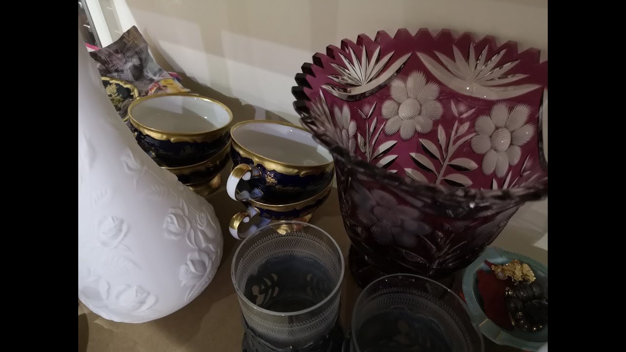 УДИВИТЕЛЬНЫЕ НАХОдКИ в ХОЛОДНЫЙ ДЕНЬ! ФАРФОР! ХРУСТАЛЬ! БЛОШИНЫЙ РЫНОК, БАРАХОЛКА в ГЕРМАНИИ