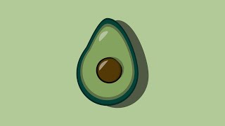 Affinity Designer #11 Tutorial: How To Make Avocado (Flat Design)