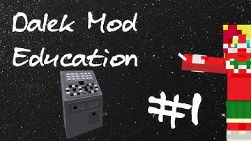 Dalek Mod Education #1 - The Food Machine