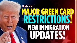 MAJOR BLOW: USCIS Restricts Green Card Filings Inside the United States