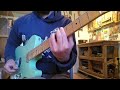 Telecaster Menta recien armada