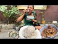 Nigeria Traditional Nsala Soup Pounded Yam My Family Loves Authentic Africa Village Nigeria Traditional Nsala Soup Pounded Yam My Family Loves Authentic Africa Village
