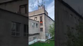 Горбольница № 3 загорелась в Ижевске, 24 августа 2021 г.