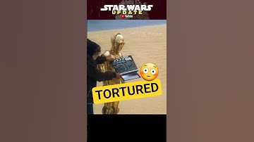 C-3PO costume was TORTURE! #starwars #behindthescenes #shorts