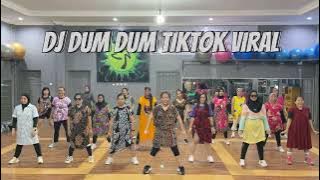 DJ DUM DUM TIK TOK VIRAL | SENAM KREASI | ZUMBA | CHOREOGRAPHY | EDITA FEBRIANA