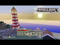 Minecraft Xbox 360 ʟᴏɴɢᴘʟᴀʏ - Building a Lighthouse and Working on the Rail System (No Commentary)