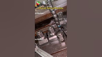 This Thread Rolling Machine has been used for 10 years.#screw #threadrollingmachine#Chinafactory