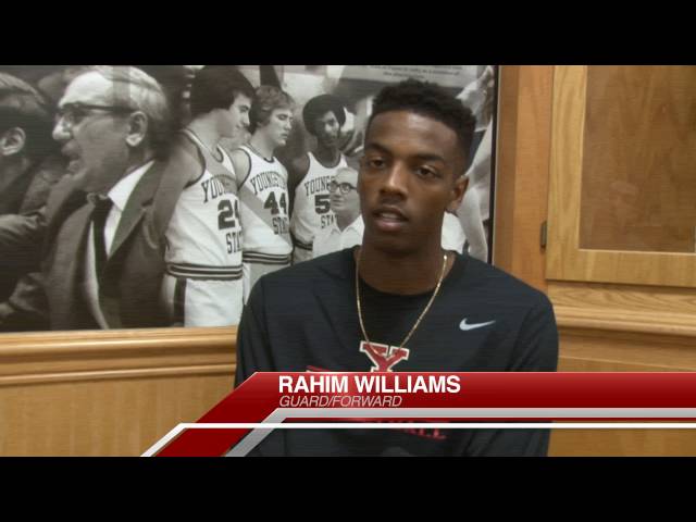 Newcomer Rahim Williams Interview with YSUSports.com class=