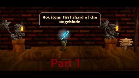 Swordigo Walkthrough Part–1 Way to the first shard of mageblade