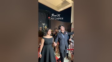Prom Night at NIT JAIPUR | Blitzschlag 2k25 | #mnit #shorts #prom #jee #collegelife
