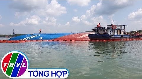 Lên phương án trục vớt tàu container chìm tại Cần Giờ