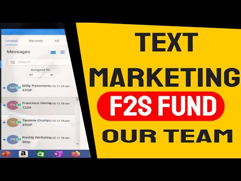 Join Us The F2s Fund - Get Access To Our Texting System  Join Us In The F2s Fund Get Real Time Leads