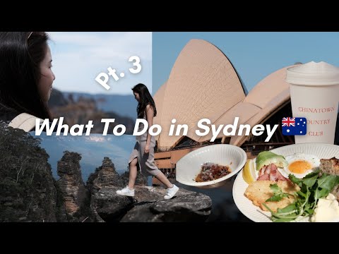 What to do in Sydney: blue mountains, bondi beach, carriageworks market, the rocks, and must-eats!