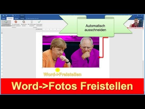 Bilder Fotos Anpassen Mit Word Freistellen Automatisch Zuschneiden Youtube