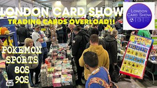 LONDON CARD SHOW SANDOWN WAS IT WORTH IT?!?! ABSOLUTELY!!! POKEMON GRAIL PICK UP!!