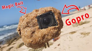Installing magic bait on the GoPro camera ( Underwater Footage )