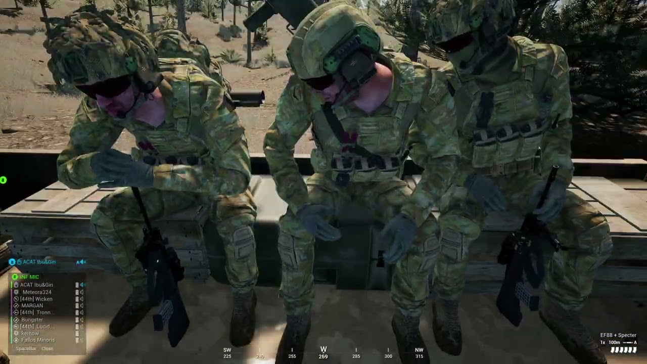 Squad gameplay uncut, kamdesh highlands raas, australian defence force v middle eastern alliance.