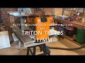 Triton Thicknesser TPT125 & Oak Planks