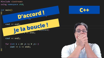 Programmation C++ : Structure itérative - boucle