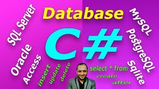 #599 C# Fill From Data Adapter Sqlite Database Part DB C SHARP ادبتر سكول لايت سي شارب و قواعد البيا