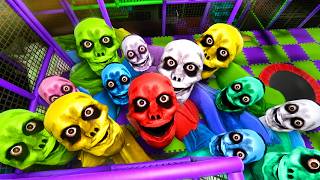 20 ALPHA WYRM BEATEN THE CLASSROOMS PLAYROOM😱| Can I escape from the playrooms!