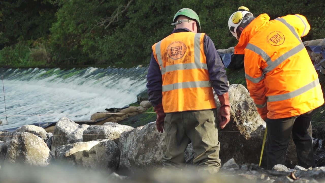 Lintzford Fish Pass film