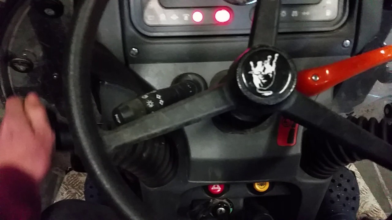 Tractor Lamborghini 55 aanhaken bak