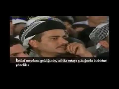 İmam Ali Hamanei’nin Sünni ve Şii alimlere yaptığı vahdet konuşması