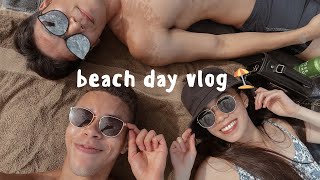 Beach Day Vlog🏖 | 抓住夏天的尾巴🌞 和我們一起去沙灘玩🏄🏻 週末好去處Centre island⛰ 韓式拌飯🥢