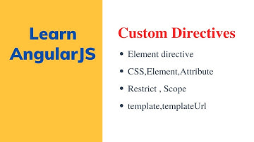 AngularJS-Custom Directive