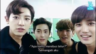[INDO SUB] EXO Vlive : 즐추 | Happy Chuseok - CHANYEOL SUHO BAEKHYUN KAI💜💜#btsarmy#btsvlive