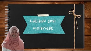 LATIHAN SOAL MOLARITAS