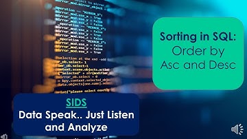 SQL Server | Sorting in SQL| Order by Clause | in Hindi
