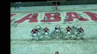 NCAA 09, ALABAMA INSANE TOUCHDOWN!