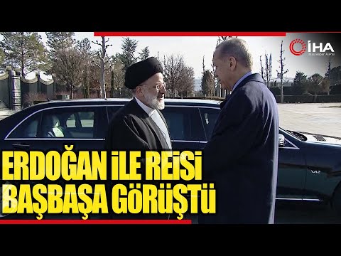 Cumhurbaşkanı Erdoğan, İran Cumhurbaşkanı Reisi İle Görüştü