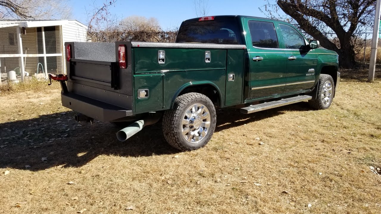 2016 chevy silverado salvage part#4 and 6' service bed build part#3