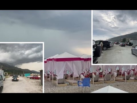 Moti në Shqipëri, shihni çfarë po ndodh në plazhin e Borshit
